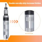 14Pc 1/2" Heavy Duty Impact Screwdriver Driver Set SAE Reversible w/ Metal Case.