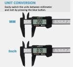 6" 150mm Digital Caliper Micrometer LCD Gauge Vernier Electronic Measuring Tool