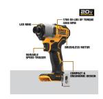 DEWALT 20V MAX 2-Tool Brushless Power Tool Combo Kit with Soft Case -2-Batteries