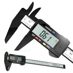 Digital Caliper 6" 150mm Micrometer LCD Gauge Vernier Electronic Measuring Ruler