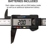 NEIKO 01417A 6” Digital Caliper Electronic Measuring Tool Range of 0-6”or 0-150m