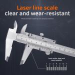 6-Inch/150Mm Vernier Caliper Measuring Tool, Fractional Calipers, High-Hardness