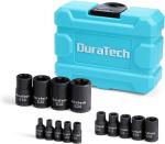 DURATECH 14PC Female E-Torx Torque Socket Star Impact Socket E4-E24 1/4"-1/2" Dr