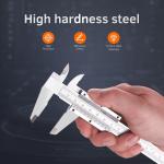 6-Inch/150Mm Vernier Caliper Measuring Tool, Fractional Calipers, High-Hardness