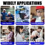 6" 150mm Digital Caliper Electronic Micrometer LCD Measuring Tool with Fraction