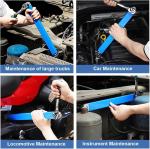 Impact Ready Offset Extension Wrench 1/2" 1/4" 3/8" Tight Spaces Extension Tool