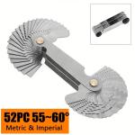 Multi-Size Thread Gauge  - Metric & Imperial for Screw Thread Measurement（58pc）