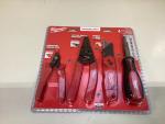 Milwaukee 4pc Electrician Hand Tool Set 48-22-6119