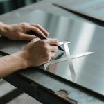 12 Point Center Finder Pro – Precision Measuring Tool for Woodworking, Welding & DIY Projects (Silver 12 Point)