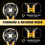 Compatible DEWALT 20V MAX Battery 1/2 in. Cordless Impact Wrench (Tool Only