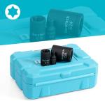 DURATECH 14PC Female E-Torx Torque Socket Star Impact Socket E4-E24 1/4"-1/2" Dr