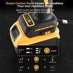 Compatible DEWALT 20V MAX Battery 1/2 in. Cordless Impact Wrench (Tool Only