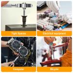 40 in 1 Magnetic Ratchet Screwdriver Set Multi Bit Set  Repair Tool Kit DIY