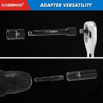 52PCS 1/4" Magnetic Nut Driver Set & 1/4" Dr. Shallow and Deep Impact Socket Set