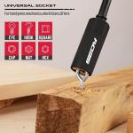 80-Piece Premium Magnetic Impact Nut Driver Set Metric & SAE with Socket Adapter