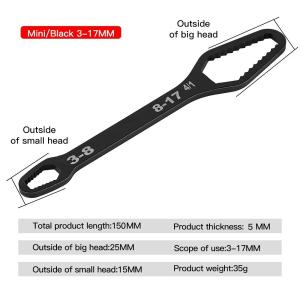 8-22mm Universal Torx Wrench Self-tightening Adjustable Both Ends Spanner Tools