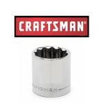 NEW Craftsman Socket 1/4, 3/8 & 1/2" Drives, Shallow Deep 6 &12 pt choose size