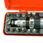 1/2" Impact Screwdriver, Manual Reversible Impact Driver Set with 13 Piece Hand