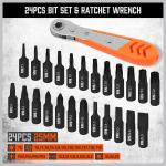 Magnetic Nut Driver Set | 47-Piece | Nut Driver Set for Impact Drill | SAE (1/4"