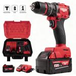New For Milwaukee M18 Battery Cordless Drill Driver Kit With Battery & Charger