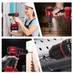 New For Milwaukee M18 Battery Cordless Drill Driver Kit With Battery & Charger