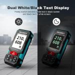 MiLESEEY 100M Laser Distance Meter with Pointfinder Camera Outdoor Measuring