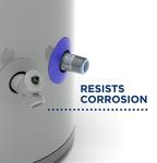 GE Appliances 18 Gallon Versatile Plug and Play Electric Water Heater with Adjustable Thermostat, Easily Installs Where You Want It, 120 Volt