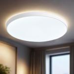 Flush Mount LED Ceiling Light 12 Inch, Ultra Thin 1.97" Low Profile Round
