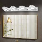 Modern LED Crystal Mirror Light Front Wall Lamp Bathroom Vanity Light Fixture