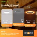 12 Pack 6 Inch 5CCT LED Recessed Ceiling Light 2700K-5000K With Night light