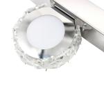 Modern LED Crystal Mirror Light Front Wall Lamp Bathroom Vanity Light Fixture