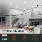 12 Pack 4 Inch 10W 5CCT LED Ceiling Lights Downlights Dimmable with Junction Box