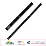 Flexible Stainless Steel Rulers 6" and 12" with Clear Etched Graduation Markings