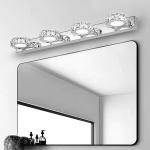Modern LED Crystal Mirror Light Front Wall Lamp Bathroom Vanity Light Fixture
