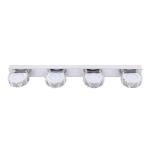 Modern LED Crystal Mirror Light Front Wall Lamp Bathroom Vanity Light Fixture