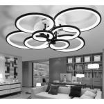 8Heads Indoor Modern LED Ceiling Light Pendant Lamp Living Room Dimmable Fixture
