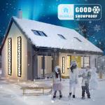 Outdoor Wall Lights 39.4inch Modern Outdoor Wall Sconce LED Long Wall Sconces...