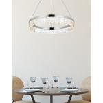 Chandelier Light Fixture Modern Foyer Living Dining Room Bathroom Chrome 22"