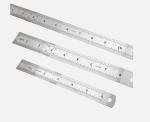 3Pcs Stainless Steel Ruler Set 6 8 12 Inch Metal Ruler with Inch and Metric New
