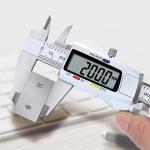 6" 150mm Stainless Steel Electronic Digital Vernier Caliper Micrometer Gauge LCD