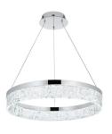 Chandelier Light Fixture Modern Foyer Living Dining Room Bathroom Chrome 22"