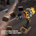 1/2" Brushless Cordless Hammer Drill/Driver For DEWALT 20V MAX Battery 2-Speed