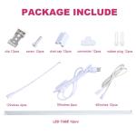 12 Pack 4FT 60W LED Linkable Shop Ceiling Light Super Bright Daylight 6000K