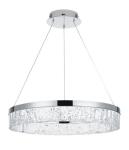 Chandelier Light Fixture Modern Foyer Living Dining Room Bathroom Chrome 22"