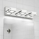 20'' Vanity Light 3 Lights Dimmable LED Bathroom Over Mirror Wall Fixture Chrome