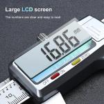 6" 150mm Stainless Steel Electronic Digital Vernier Caliper Micrometer Gauge LCD