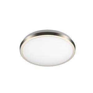 LED Ceiling Lights Flush Mount 10" Brushed Nickel 1200 Lumens Bright Adjustable