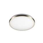 LED Ceiling Lights Flush Mount 10" Brushed Nickel 1200 Lumens Bright Adjustable