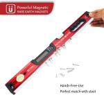 24-Inch Digital Magnetic Level- IP54 Dust and Waterproof Electronic Smart Tool