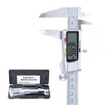 6" 150mm Stainless Steel Electronic Digital Vernier Caliper Micrometer Gauge LCD